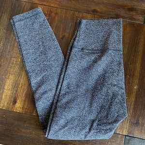 Lululemon textured full length leggings (wonder under?)
